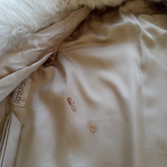 Vintage Nordstrom Blush Mink Full-Length Coat | Soft Pink Luxury | Size XS/Small - Picture 6 of 10